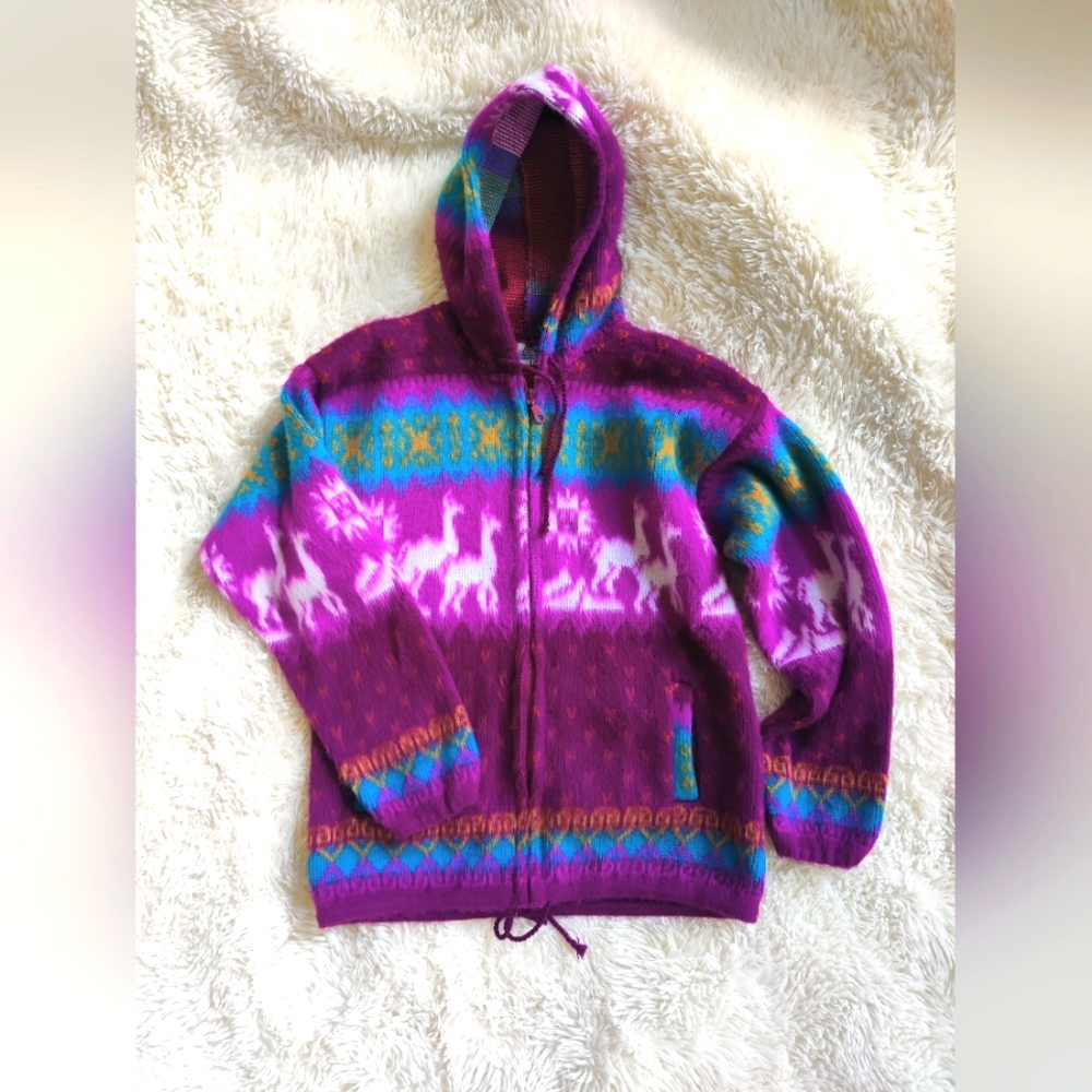 Yari Artesanias Wool Sweater - Childrens Size 10